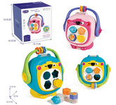 Practical Hot Sale Baby Learning Montessori Sensory Educational Toys Colorful Shape Blocks Sorting Game